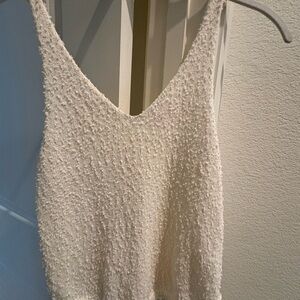 Pink Lily Cream Textured Camisole